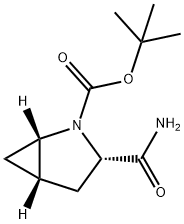(1S,3S,5S)-3-(Aminocarbonyl)-2-azabicyclo[3.1.0]hexaan-2-carbonzuur-tert-butylester