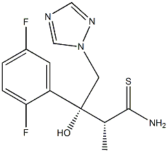 (2R,3R)-3-(2,5-difluorfenyl)-3-hydroxy-2-methyl-4-(1H-1,2,4-triazool-1-yl)thiobutyraMide