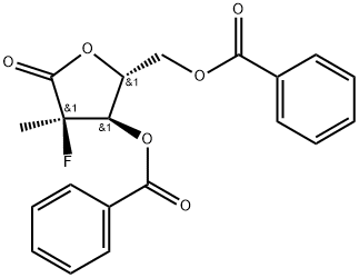 ((2R,3R,4R)-3-(benzoyloxy)-4-fluor-4-methyl-5-oxotetrahydrofuran-2-yl)methylbenzoaat