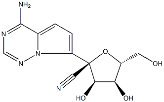 (2R,3R,4S,5R)-2-(4-aminopyrrolo[2,1-f][1,2,4]triazin-7-yl)-3,4-dihydroxy-5-(hydroxymethyl)tetrahydrofuran- 2-carbonitril