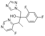 (2R,3S/2S,3R)-2-(2,4-difluorfenyl)-3-(5-fluorpyrimidine-4-yl)-1-(1H-1,2,4-triazool-1-yl)butaan -2-ol