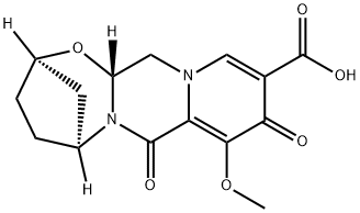 (2R,5S,13aR)-8-methoxy-7,9-dioxo-2,3,4,5,7,9,13,13a-octahydro-2,5-methanopyrido[1',2':4, 5]pyrazino[2,1-b][1,3]oxazepine-10-carbonzuur