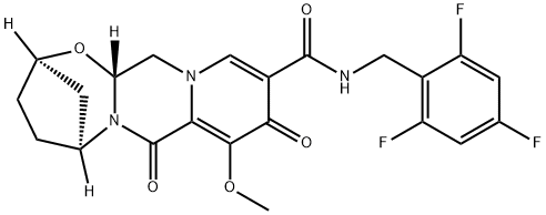 (2R,5S,13aR)-8-methoxy-7,9-dioxo-N-(2,4,6-trifluorbenzyl)-2,3,4,5,7,9,13,13a-octahydro-2, 5-methanopyrido[1',2':4,5]pyrazino[2,1-b][1,3]oxazepine-10-carboxamide