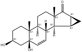 (3b,5b,15a,16a)-15,16-Dihydro-3,5-dihydroxy-3'H-cycloprop[15,16]androsta-6,15-dieen-17-on