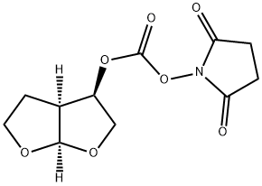 [(3R,3aS,6aR)-Hydroxyhexahydrofuro[2,3-β]furanylsuccinimidylcarbonaat