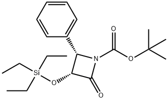 (3R,4S)-tert-butyl-2-oxo-4-fenyl-3-(triethylsilyloxy)azetidine-1-carboxylaat