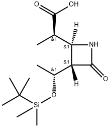 (3S,4S)-3-[(R)-1-(tert-Butyldimethylsilyloxy)ethyl]-4-[(R)-1-carboxyethyl]-2-azetidinon