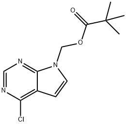(4-Chloor-7H-pyrrolo[2,3-d]pyrimidine-7-yl)methylpivalaat