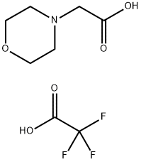 (4-morfolinyl)azijnzuur-trifluorazijnzuurzout
