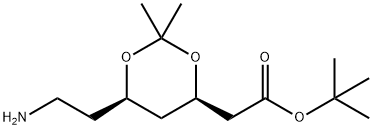 (4R,6R)-tert-Butyl-6-(2-aminoethyl)-2,2-dimethyl-1,3-dioxaan-4-acetaat