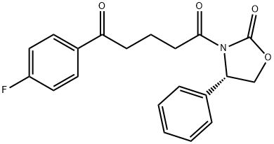 (4S)-3-[5-(4-fluorfenyl)-1,5-dioxopenyl]-4-fenyl-2-oxazolidinon