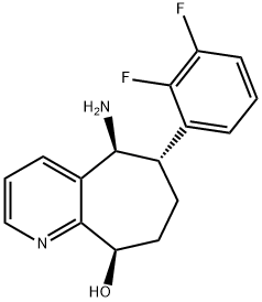 (5S,6S,9R)-5-amino-6-(2,3-difluorfenyl)-6,7,8,9-tetrahydro-5H-cyclohepta[b]pyridine-9-ol