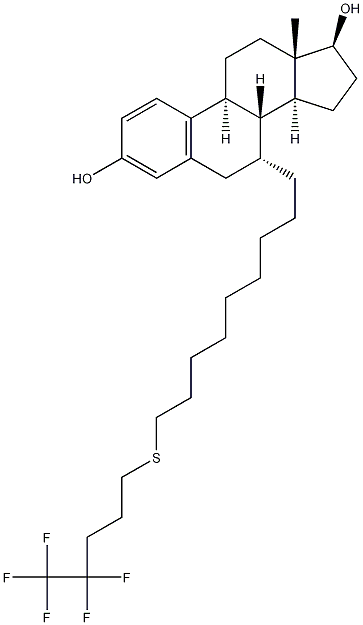 (7a,17b)-7-[9-[(4,4,5,5,5-pentafluorpentyl)thio]nonyl]-estra-1,3,5(10)-trieen-3,17-diol
