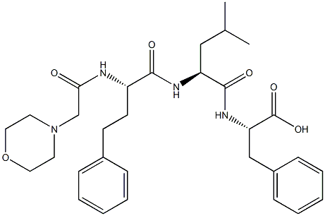 (alfaS)-alfa-[(4-morfolinylacetyl)aMino]benzeenbutanoyl-L-leucyl-L-fenylalanine