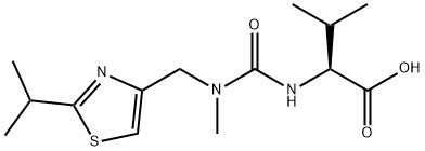 (S)-2-(3-((2-Isopropylthiazool-4-yl)methyl)-3-methylureido)-3-methylbutaanzuur