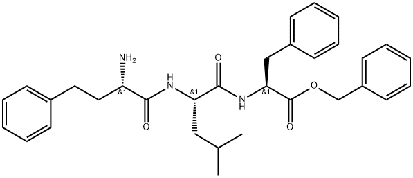 (S)-benzyl-2-((S)-2-((S)-2-amino-4-fenylbutaanamido)-4-methylpentaanamido)-3-fenylpropanoaathydrochloride
