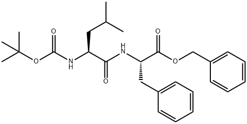 (S)-benzyl-2-((S)-2-(tert-butoxycarbonylamino)-4-methylpentaanamido)-3-fenylpropanoaat