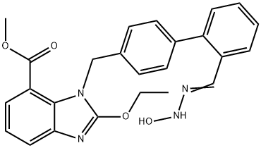 (Z)-Methyl-2-ethoxy-3-((2'-(N'-hydroxycarbaMiMidoyl)bifenyl-4-yl)Methyl)-3H-benzo[d]iMidazol-4-carboxylaat