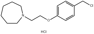 1-(2-(4-(chloormethyl)fenoxy)ethyl)azepaanhydrochloride