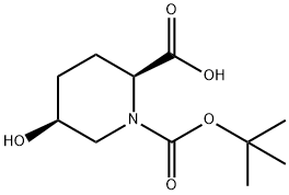 1,2-Piperidinedicarbonzuur, 5-hydroxy-, 1-(1,1-dimethylethyl)ester, (2S,5S)