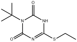 1,3,5-triazine-2,4(1H,3H)-dion, 3-(1,1-dimethylethyl)-6-(ethylthio)-