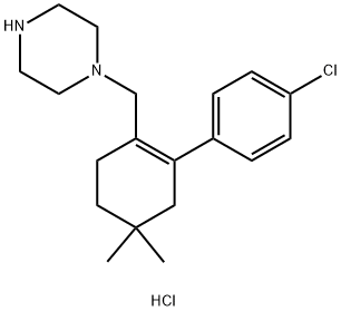 1-((4'-chloor-5,5-dimethyl-3,4,5,6-tetrahydro-[1,1'-bifenyl]-2-yl)methyl)piperazinedihydrochloride