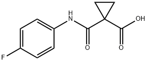 1-(4-Fluorfenylcarbamoyl)cyclopropaancarbonzuur
