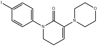 1-(4-joodfenyl)-3-morfolino-5,6-dihydropyridine-2(1H)-on