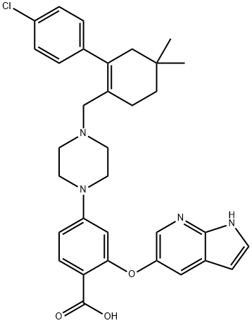 2-[(1H-pyrrolo[2,3-B]pyridine-5-yl)oxy]-4-[4-[[2-(4-chloorfenyl)-4,4-dimethylring Hex-1-enyl] methyl]piperazine-1-yl]benzoëzuur