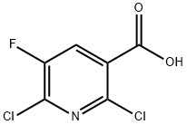 2,6-dichloor-5-fluornicotinezuur