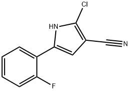 2-chloor-5-(2-fluorfenyl)-1H-pyrrool-3-carbonitril