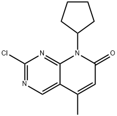 2-chloor-8-cyclopentyl-5-methylpyrido[2,3-d]pyriMidin-7(8H)-on