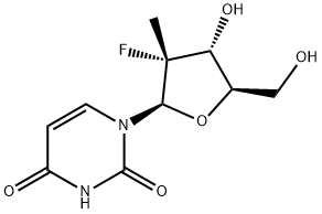 2'-deoxy-2'-fluor-2'-C-methyluridine