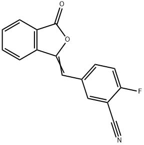 2-Fluor-5-[(3-oxo-1(3H)-isobenzofuranylideen)methyl]-benzonitril