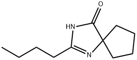 2-N-BUTYL-1,3-DIAZA-SPIRO[4,4]NIET-1-EN-4-ON-HYDROCHLORIDE