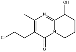 3-(2-chloorethyl)-6,7,8,9-tetrahydro-9-hydroxy-2-methyl-4H-pyrido[1,2-a]pyrimidine-4-on