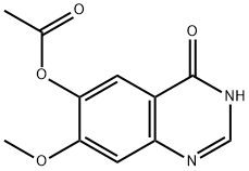 3,4-Dihydro-7-methoxy-4-oxochinazoline-6-ylacetaat