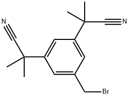 3,5-Bis(2-cyaanprop-2-yl)benzylbromide