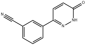 3-(6-Oxo-1,6-dihydro-3-pyridazinyl)benzonitril
