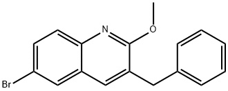 3-benzyl-6-broom-2-methoxychinoline
