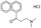 3-(DIMETHYLAMINO)-1-(NAFTHALEEN-1-YL)PROPAAN-1-ON-HYDROCHLORIDE