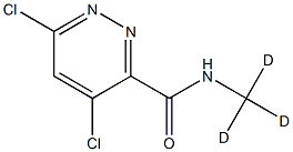 3-Pyridanzanecarboxamide,4,6-dichloor-N-(methyl-d3)