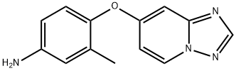 4-([1,2,4]triazolo[1,5-a]pyridine-7-yloxy)-3-methylaniline