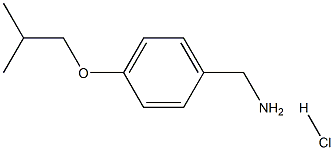 4-(2-methylpropoxy)benzeenmethaanaminehydrochloride