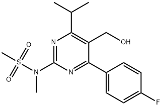4-(4-Fluorfenyl)-6-isopropyl-2-[(N-methyl-n-methylsulfonyl)amino]pyrimidine-5-yl-methanol