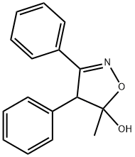 4,5-dihydro-5-methyl-3,4-difenyl-5-isoxazolol