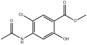 4-Acetylamino-5-chloor-2-hydroxybenzoëzuur methylester