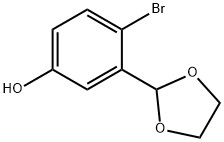 4-broom-3-(1,3-dioxolan-2-yl)fenol