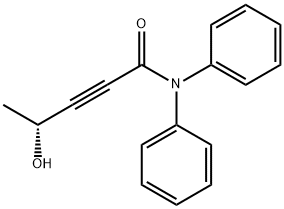 4-hydroxy-N,N-difenyl-(4R)-2-Pentynamide