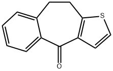 4-Oxo-9,10-dihydro-4H-benzo(4,5)-cyclohepta-(1,2b)thiofeen